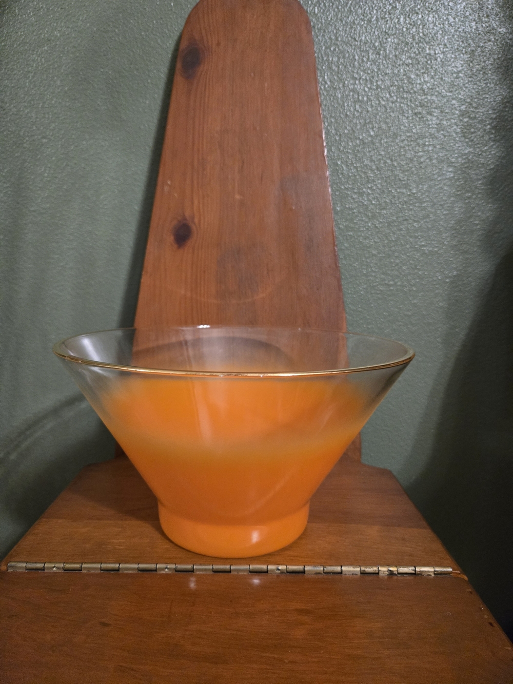 Orange Ombre Blendo Serving Bowl